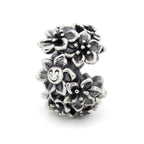 Elfbeads Cherry Blossom Spacer silver sterling-silver Spacer by The Alternative Bead. Your official Elfbeads Retailer from Germany