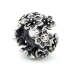 Elfbeads Cherry Blossom Spacer silver sterling-silver Spacer by The Alternative Bead. Your official Elfbeads Retailer from Germany