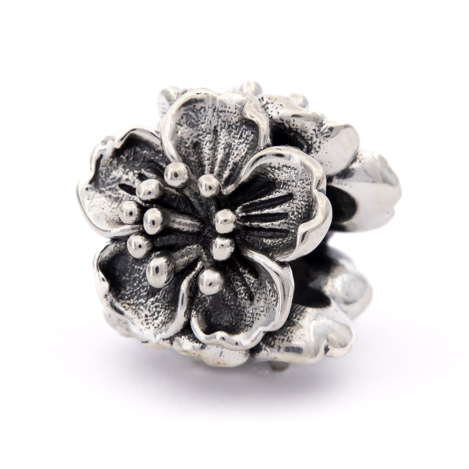 Elfbeads Cherry Blossoms silver sterling-silver Bead by The Alternative Bead. Your official Elfbeads Retailer from Germany