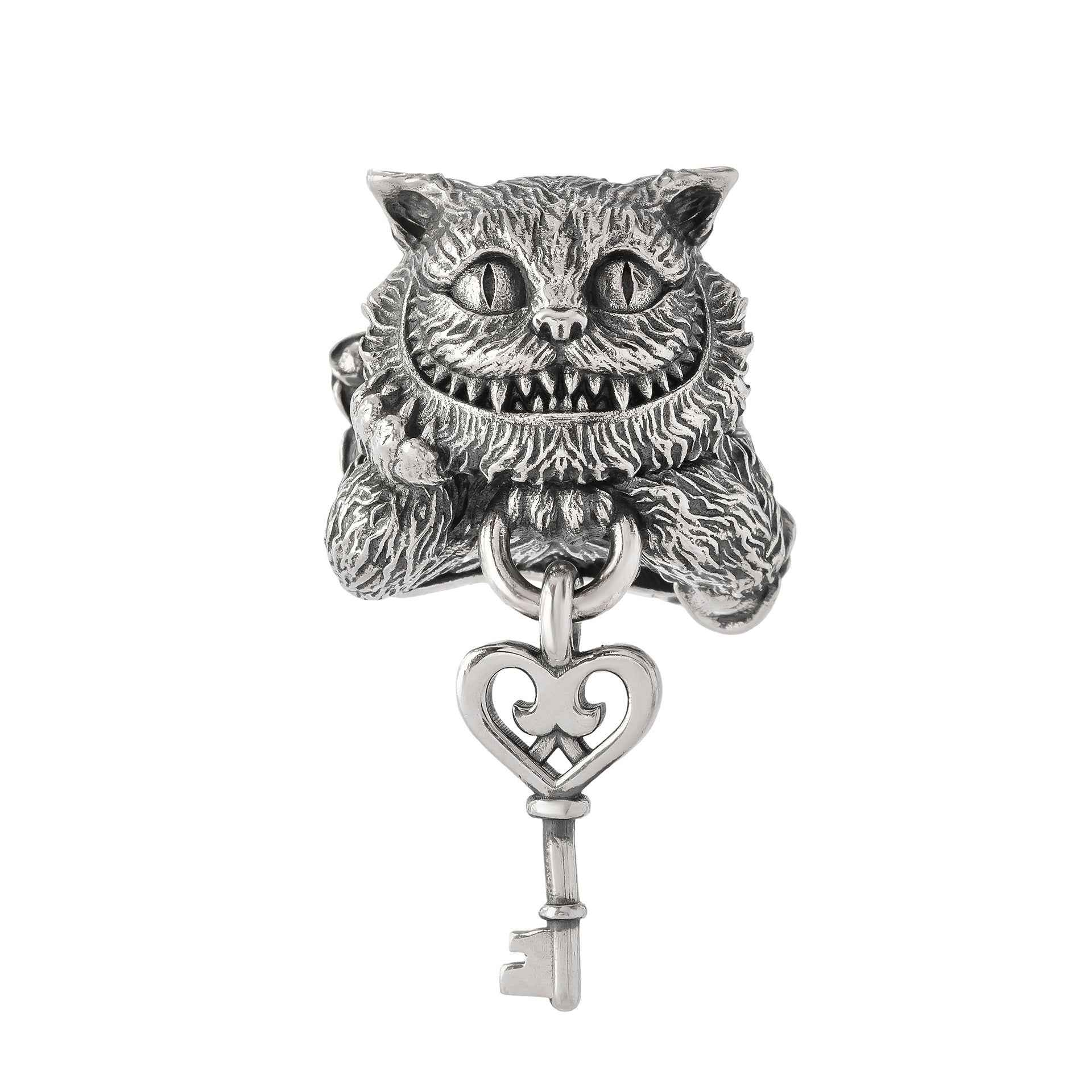 Elfbeads Cheshire Cat silver sterling-silver Dangle by The Alternative Bead. Your official Elfbeads Retailer from Germany