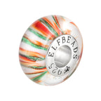 Elfbeads Christmas Cherry Lollipop  glass Bead by The Alternative Bead. Your official Elfbeads Retailer from Germany