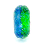 Elfbeads Christmas Dream Sparkle Fractal green; blue glass Bead by The Alternative Bead. Your official Elfbeads Retailer from Germany