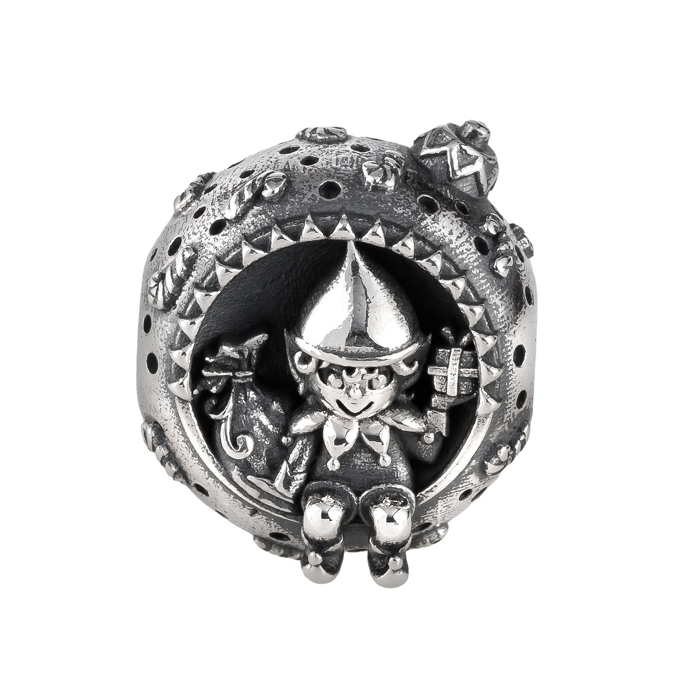 Elfbeads Christmas Elf silver sterling-silver Bead by The Alternative Bead. Your official Elfbeads Retailer from Germany