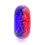 Elfbeads Christmas Joy Sparkle Fractal red; blue glass Bead by The Alternative Bead. Your official Elfbeads Retailer from Germany