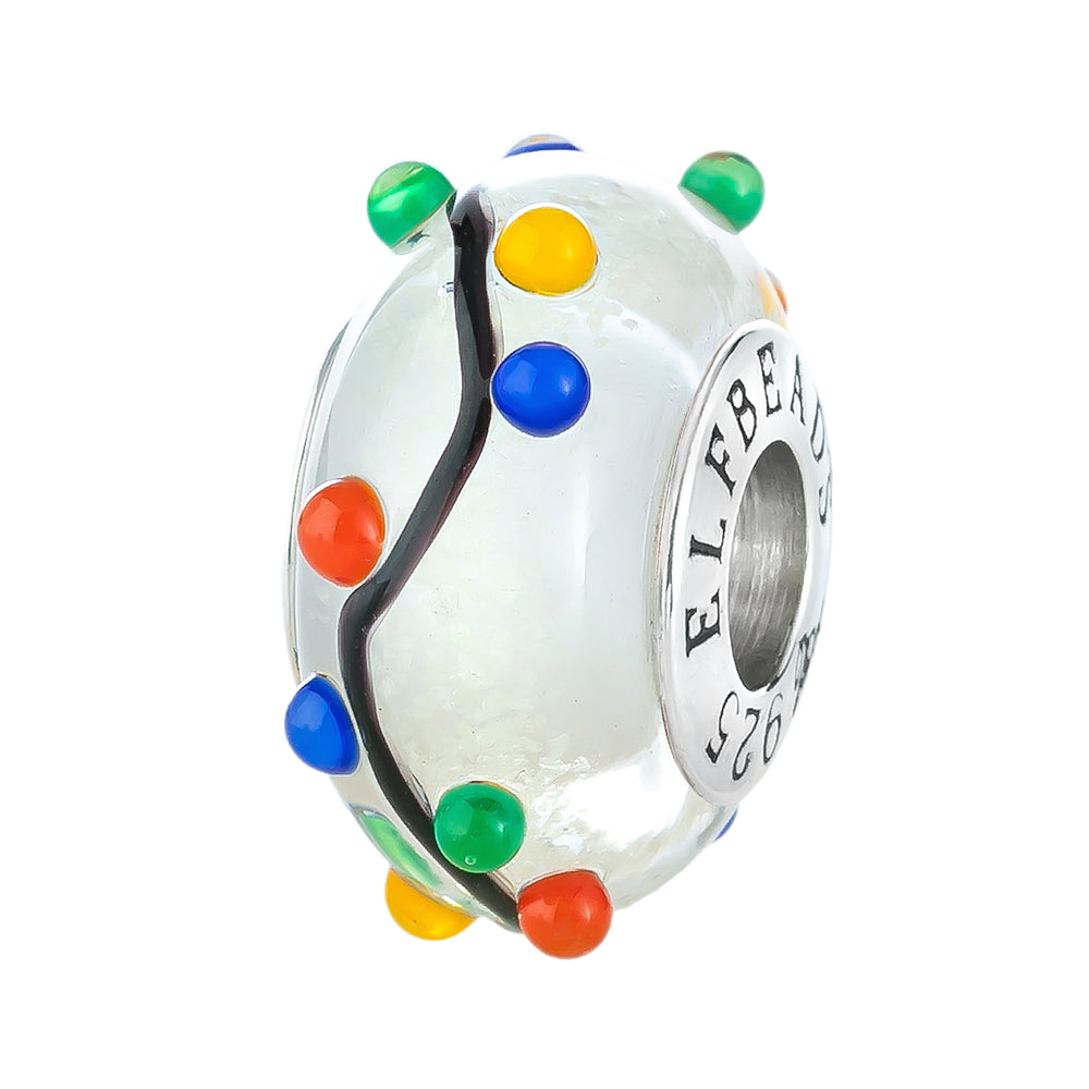 Elfbeads Christmas Lights Starlight  glass Bead by The Alternative Bead. Your official Elfbeads Retailer from Germany