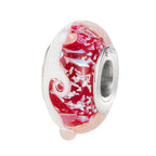 Elfbeads Christmas Miracle Snow Storm  glass Bead by The Alternative Bead. Your official Elfbeads Retailer from Germany