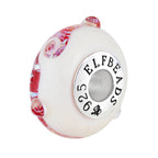 Elfbeads Christmas Miracle Snow Storm  glass Bead by The Alternative Bead. Your official Elfbeads Retailer from Germany