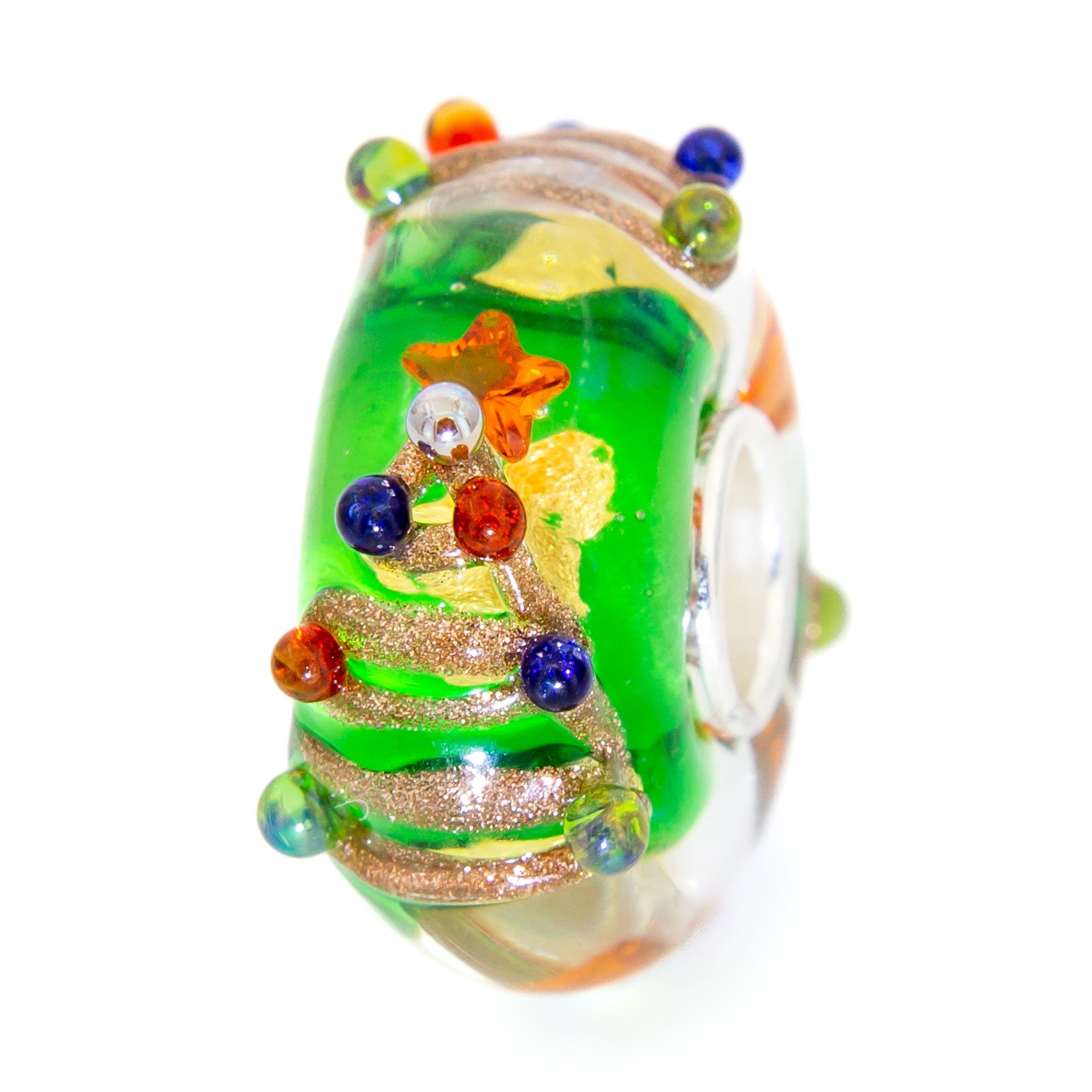 Elfbeads Christmas Sparkle Earthbead  glass Bead by The Alternative Bead. Your official Elfbeads Retailer from Germany