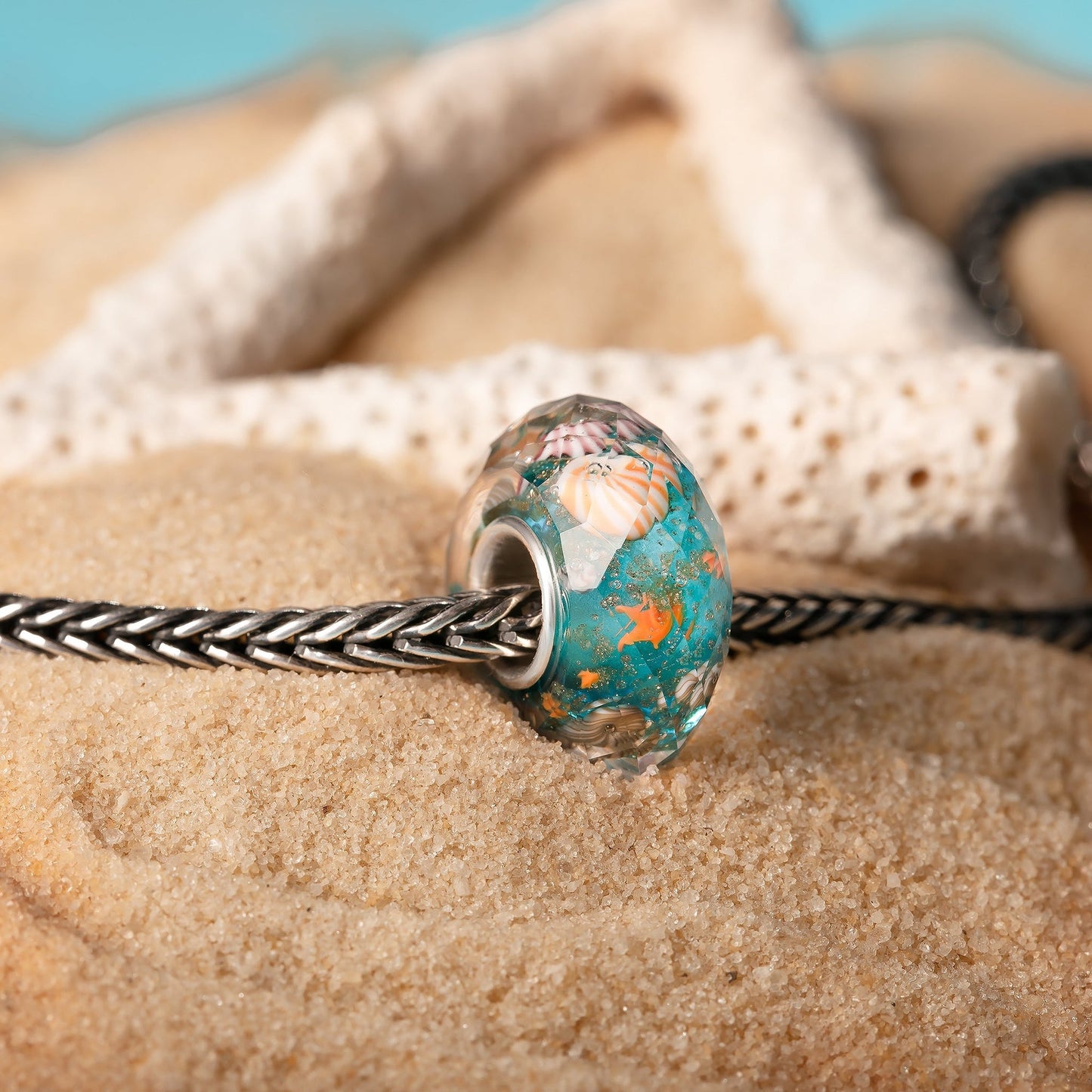  Elfbeads Coral Reef Charm by The Alternative Bead 