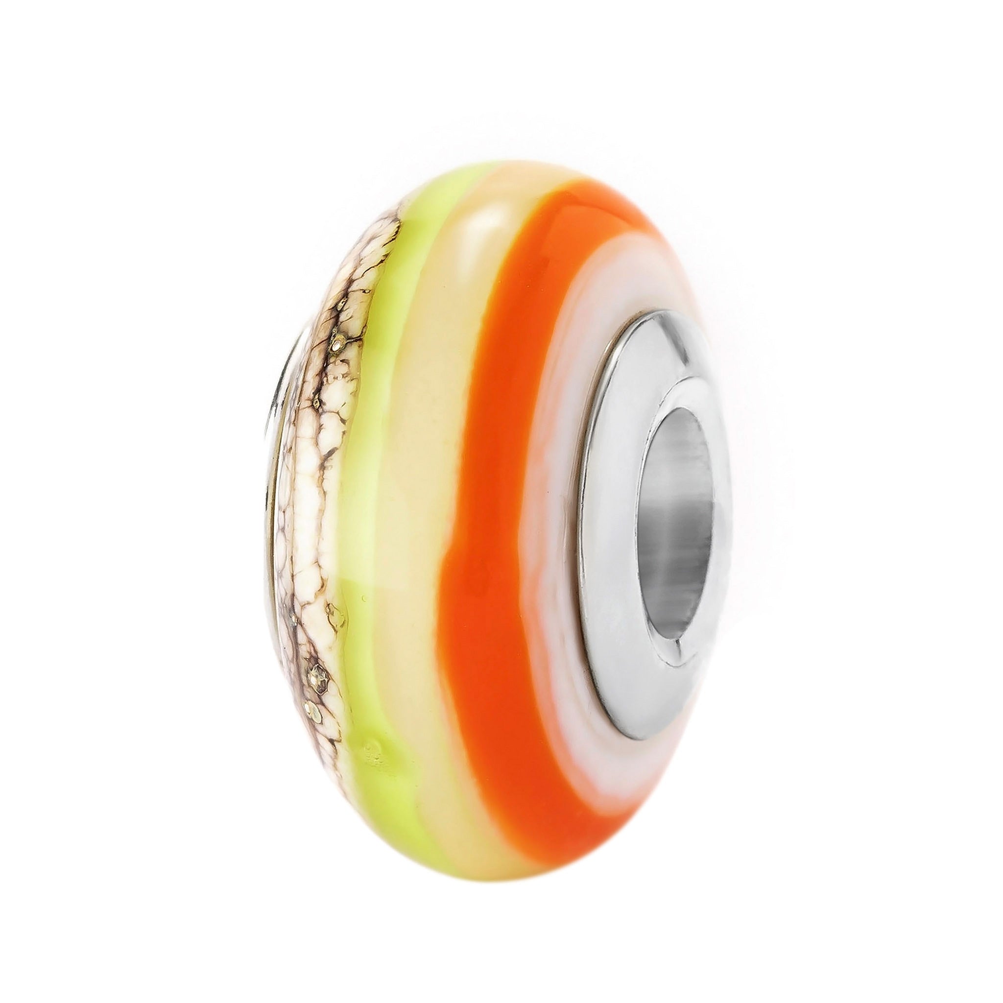 Elfbeads Coral Dune orange; brown glass Bead by The Alternative Bead. Your official Elfbeads Retailer from Germany