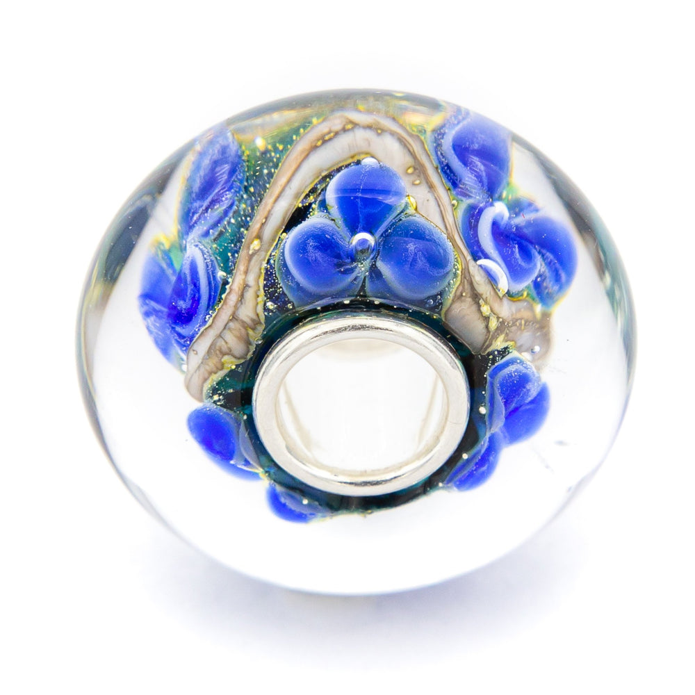 Elfbeads Cosmic Blue Monet  glass Bead by The Alternative Bead. Your official Elfbeads Retailer from Germany