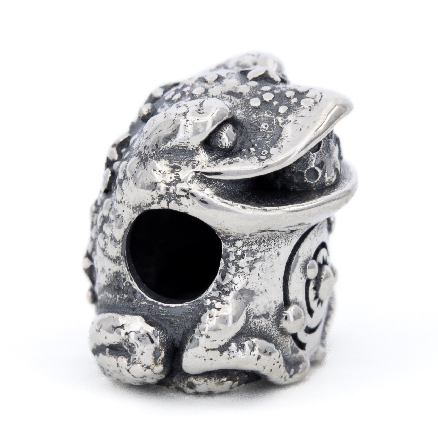 Elfbeads The Cosmic Frog silver sterling-silver Bead by The Alternative Bead. Your official Elfbeads Retailer from Germany
