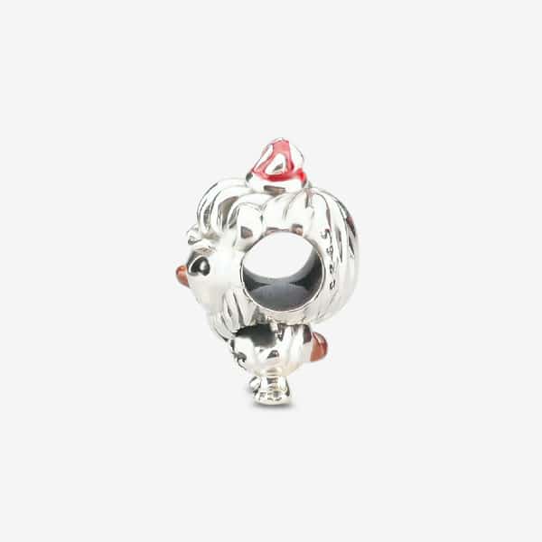 Praan Cowardly Lion Charm silver sterling-silver Bead by The Alternative Bead. Your official Praan Retailer from Germany