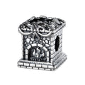 Elfbeads Cozy Fireplace silver sterling-silver Bead by The Alternative Bead. Your official Elfbeads Retailer from Germany