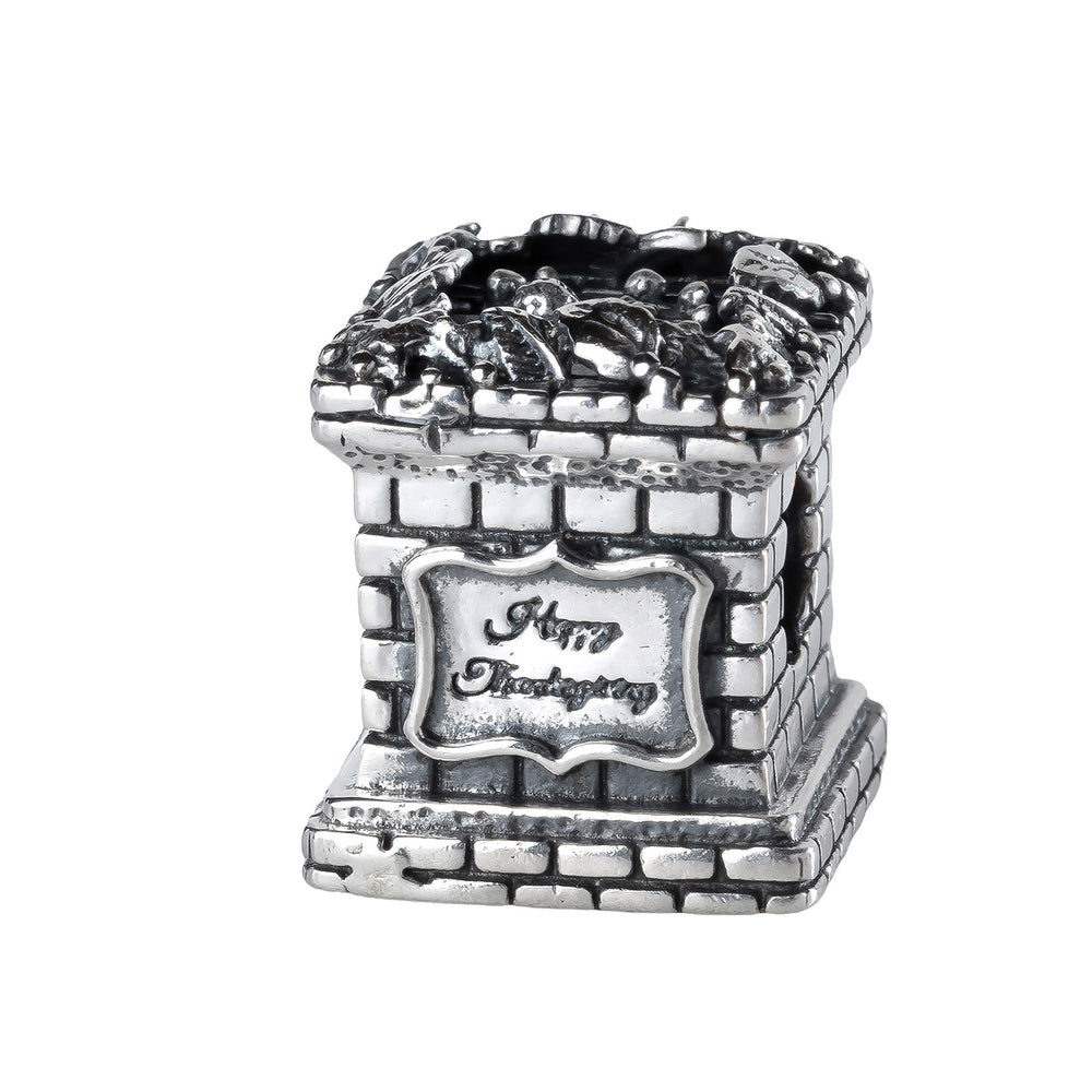 Elfbeads Cozy Fireplace silver sterling-silver Bead by The Alternative Bead. Your official Elfbeads Retailer from Germany