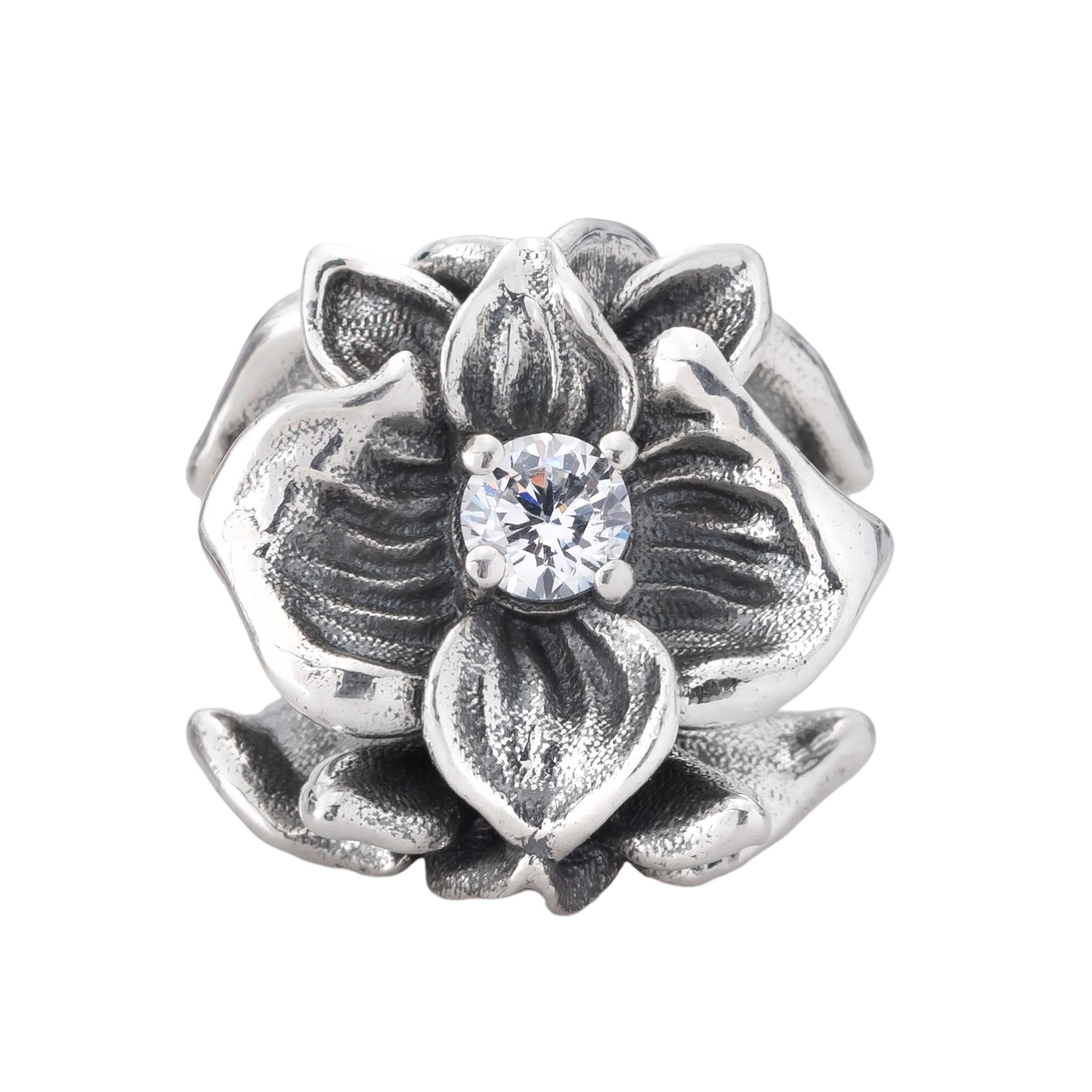 Elfbeads Crystal Orchid Purity silver sterling-silver Bead by The Alternative Bead. Your official Elfbeads Retailer from Germany