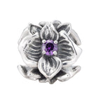 Elfbeads Crystal Orchid Royal silver sterling-silver Bead by The Alternative Bead. Your official Elfbeads Retailer from Germany