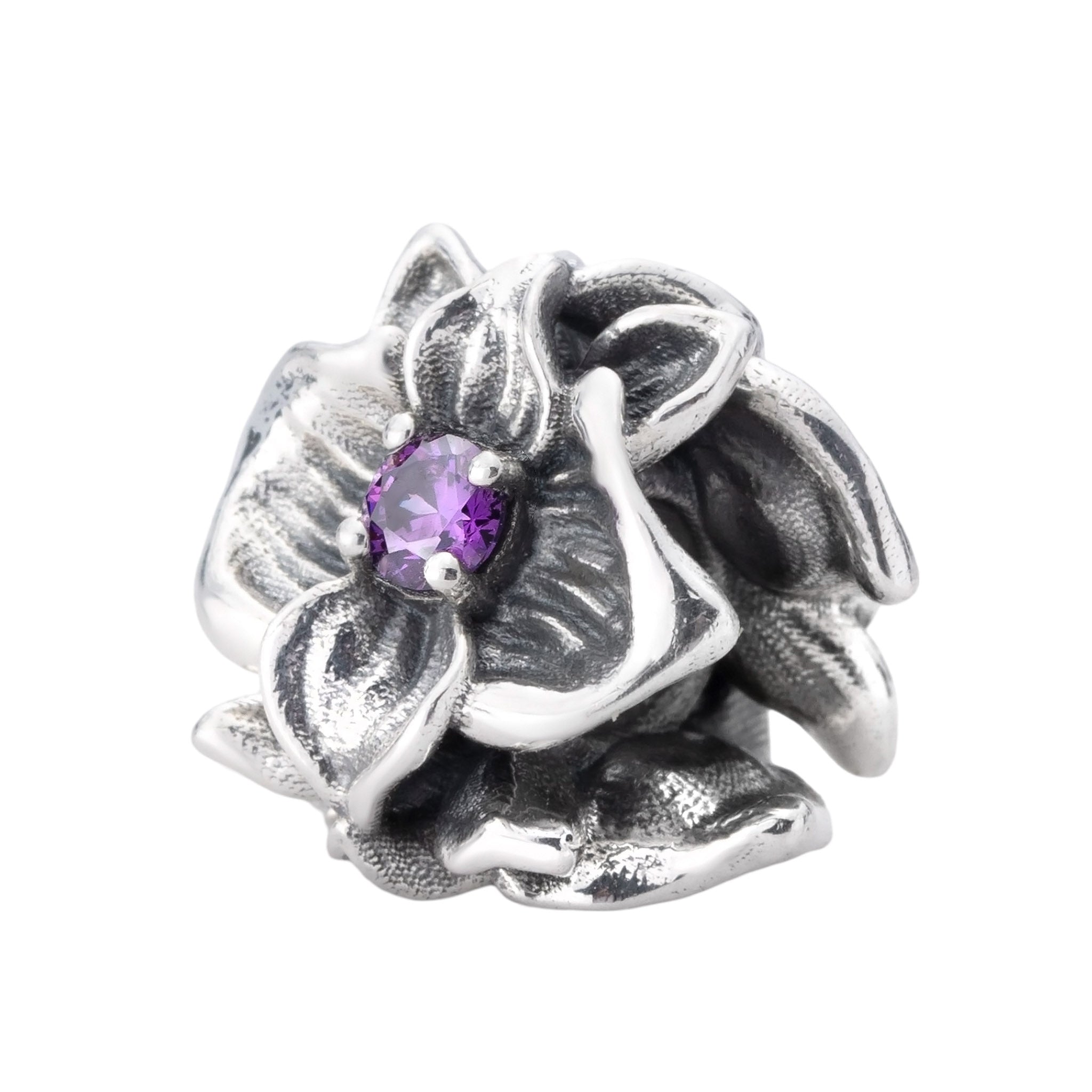 Elfbeads Crystal Orchid Royal silver sterling-silver Bead by The Alternative Bead. Your official Elfbeads Retailer from Germany