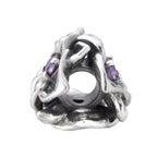 Elfbeads Crystal Orchid Royal silver sterling-silver Bead by The Alternative Bead. Your official Elfbeads Retailer from Germany