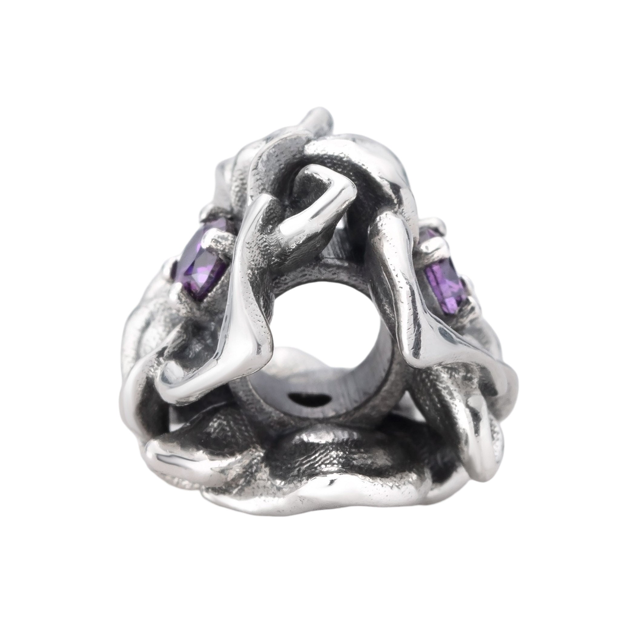 Elfbeads Crystal Orchid Royal silver sterling-silver Bead by The Alternative Bead. Your official Elfbeads Retailer from Germany