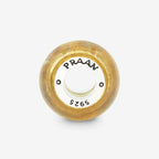 Praan Crystalline Yellow Cream yellow crystal Bead by The Alternative Bead. Your official Praan Retailer from Germany