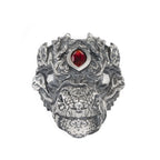 Elfbeads Crystalwood Dragon silver sterling-silver Medallion by The Alternative Bead. Your official Elfbeads Retailer from Germany