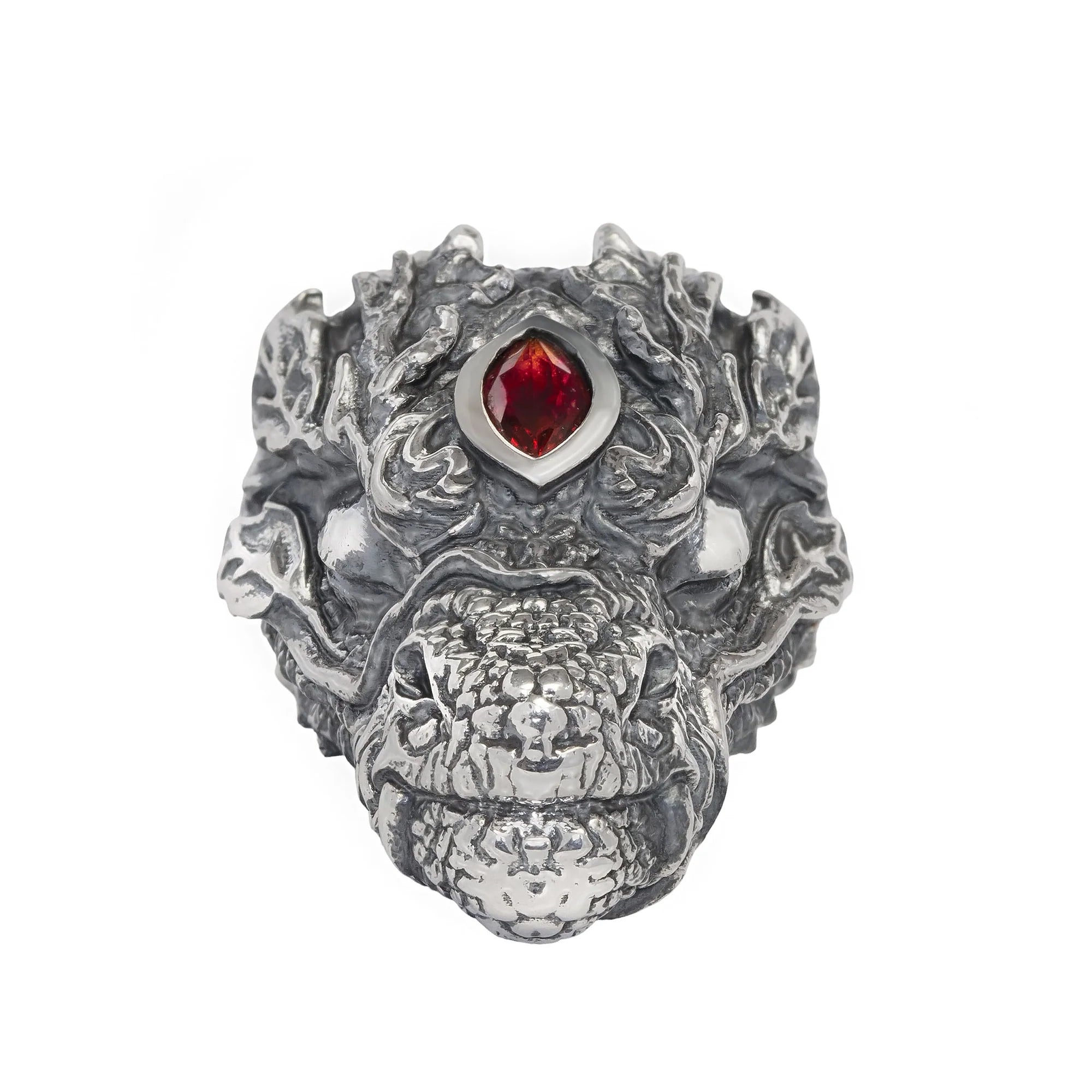 Elfbeads Crystalwood Dragon silver sterling-silver Medallion by The Alternative Bead. Your official Elfbeads Retailer from Germany