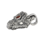Elfbeads Crystalwood Dragon silver sterling-silver Medallion by The Alternative Bead. Your official Elfbeads Retailer from Germany