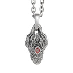 Elfbeads Crystalwood Dragon silver sterling-silver Medallion by The Alternative Bead. Your official Elfbeads Retailer from Germany