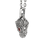 Elfbeads Crystalwood Dragon silver sterling-silver Medallion by The Alternative Bead. Your official Elfbeads Retailer from Germany