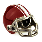 OHM Beads Football Helmet (Retired) (DG-1000)  sterling-silver Bead The Alternative Bead