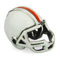 OHM Beads Football Helmet (Retired) (DG-1000)  sterling-silver Bead The Alternative Bead