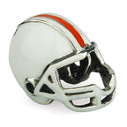 OHM Beads Football Helmet (Retired) (DG-1000)  sterling-silver Bead The Alternative Bead