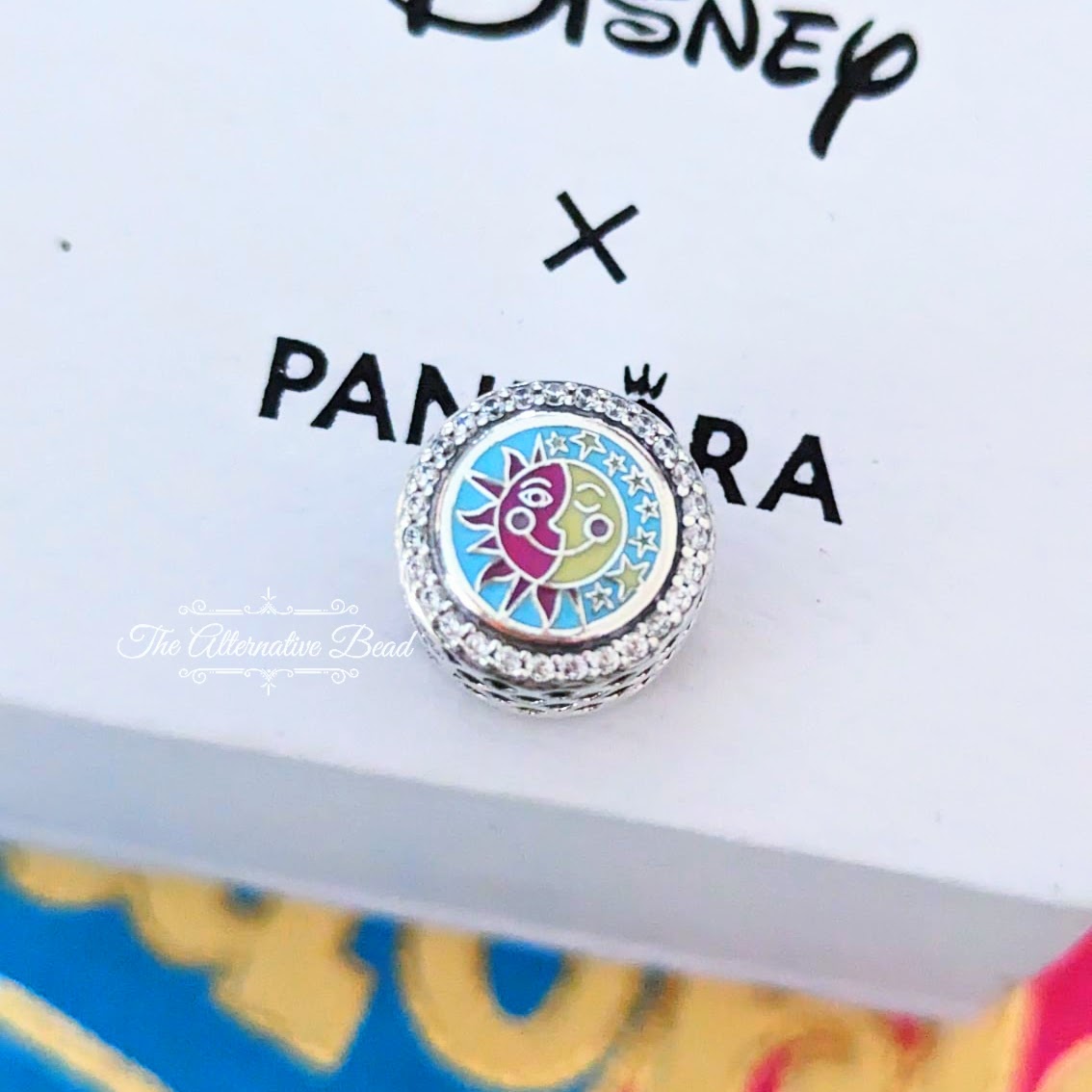 Disney x Pandora It's a Small World Charm blue and silver sterling-silver and enamel Bead by The Alternative Bead. Your official Disney x Pandora Retailer from Germany