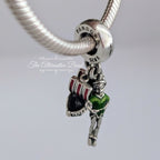 Disney x Pandora Peter Pan & The Jolly Roger Dangle silver and green sterling-silver and enamel Dangle by The Alternative Bead. Your official Disney x Pandora Retailer from Germany