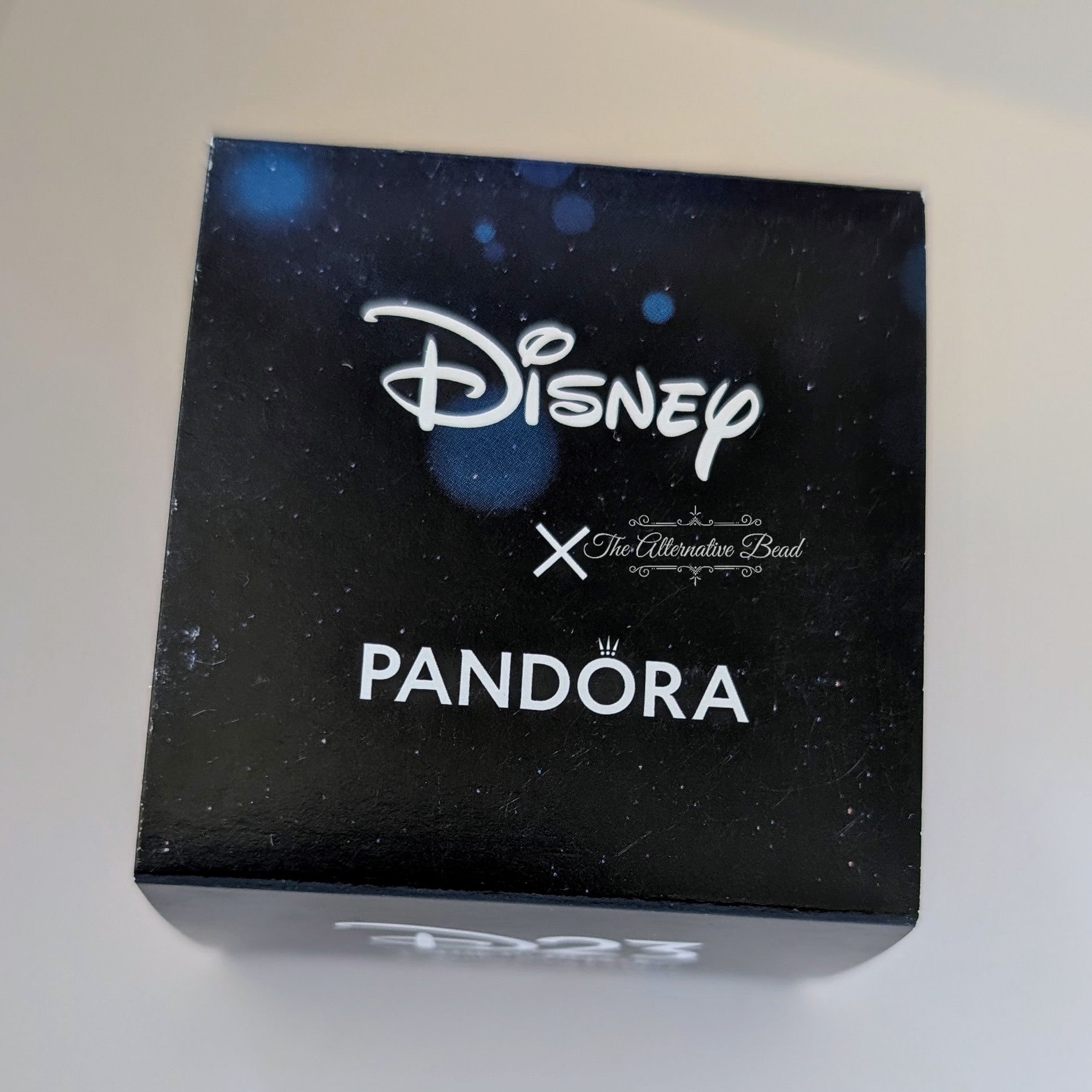 Disney x Pandora Mickey Mouse Fantasia D23 Event Engravable silver and blue sterling-silver and enamel Bead by The Alternative Bead. Your official Disney x Pandora Retailer from Germany