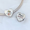 Disney x Pandora Queen of Hearts Royal Badness Heart silver sterling-silver and enamel Bead by The Alternative Bead. Your official Disney x Pandora Retailer from Germany