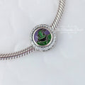 Disney x Pandora Oogie Boogie Engravable green and purple sterling-silver and enamel Bead by The Alternative Bead. Your official Disney x Pandora Retailer from Germany