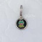 Disney x Pandora Kermit The Frog Dangle green sterling-silver and enamel Dangle by The Alternative Bead. Your official Disney x Pandora Retailer from Germany