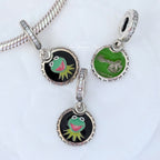 Disney x Pandora Kermit The Frog Dangle green sterling-silver and enamel Dangle by The Alternative Bead. Your official Disney x Pandora Retailer from Germany