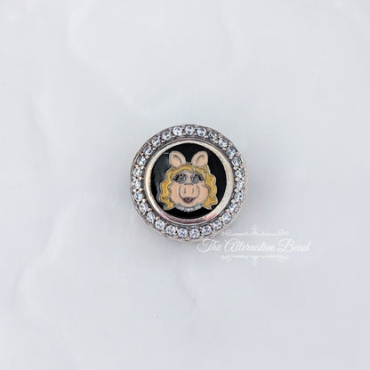 Miss Piggy Engravable Charm