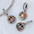 Disney x Pandora Mickey & Minnie Halloween 2024 Dangle orange sterling-silver and enamel Dangle by The Alternative Bead. Your official Disney x Pandora Retailer from Germany