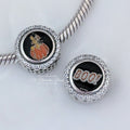 Disney x Pandora Pluto Boo! Halloween 2024 silver and black and orange sterling-silver and enamel Bead by The Alternative Bead. Your official Disney x Pandora Retailer from Germany