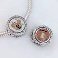 Disney x Pandora Mickey Mouse Pumpkin Ghost Halloween 2024 silver and orange and glow-in-the-dark sterling-silver and enamel Bead by The Alternative Bead. Your official Disney x Pandora Retailer from Germany