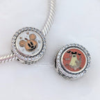 Disney x Pandora Mickey Mouse Pumpkin Ghost Halloween 2024 silver and orange and glow-in-the-dark sterling-silver and enamel Bead by The Alternative Bead. Your official Disney x Pandora Retailer from Germany
