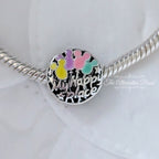 Disney x Pandora Disney Parks Happy Place silver sterling-silver and enamel Bead by The Alternative Bead. Your official Disney x Pandora Retailer from Germany
