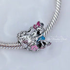 Disney x Pandora Minnie Mouse Best Mom Ever silver and pink and blue sterling-silver and enamel Bead by The Alternative Bead. Your official Disney x Pandora Retailer from Germany