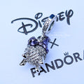 Disney x Pandora Figment Spaceship Earth Dangle silver and purple sterling-silver Dangle by The Alternative Bead. Your official Disney x Pandora Retailer from Germany
