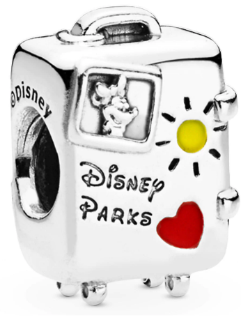 Disney x Pandora Mickey and Minnie Vacay Mode Suitcase silver sterling-silver and enamel Bead by The Alternative Bead. Your official Disney x Pandora Retailer from Germany