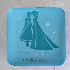 Disney x Pandora World of Frozen Anna & Elsa Sleigh blue sterling-silver and enamel Bead by The Alternative Bead. Your official Disney x Pandora Retailer from Germany